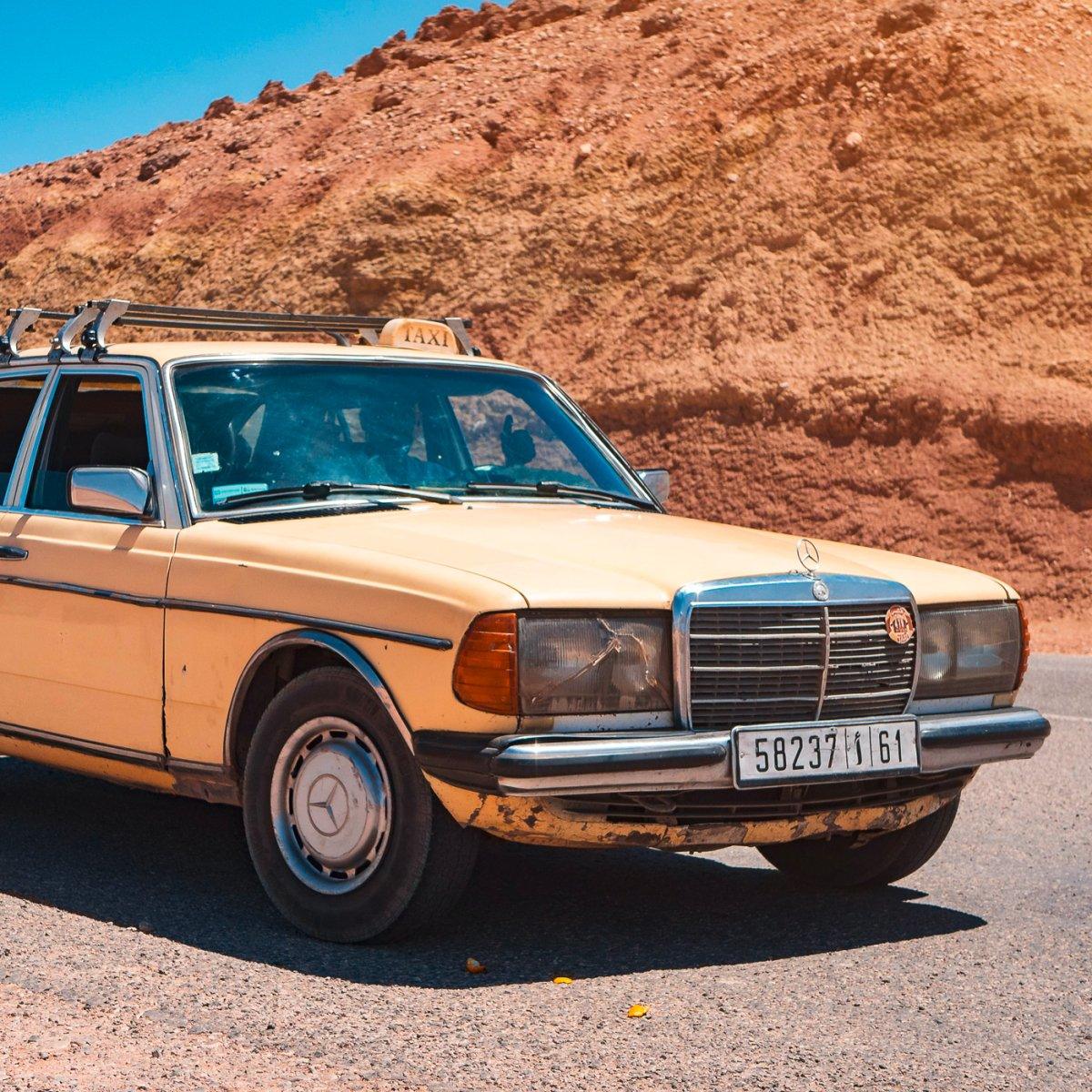 Oldtimer Mercedes S-Klasse (W116/W126)