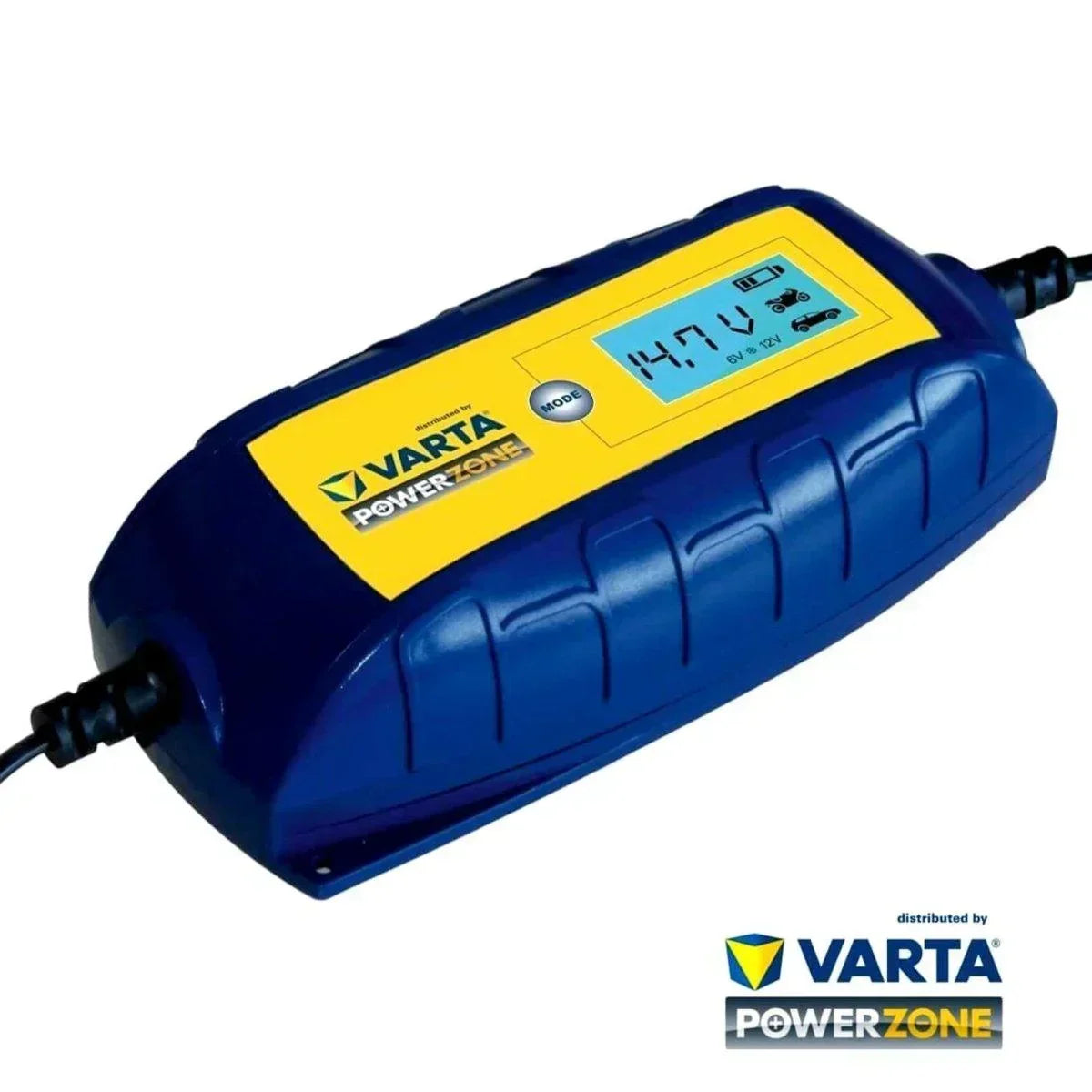 Auto und Motorrad Batterieladegerät Varta Powerzone VPZ-LOAD 5000 6V 2,5A 12V 5A Front