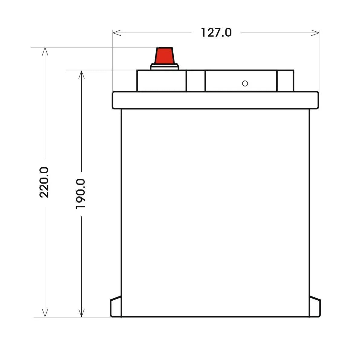 BIG Premium 53517 12V 35Ah 280A/EN Autobatterie
