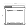 BIG Premium 55559 12V 55Ah 420A/EN Autobatterie