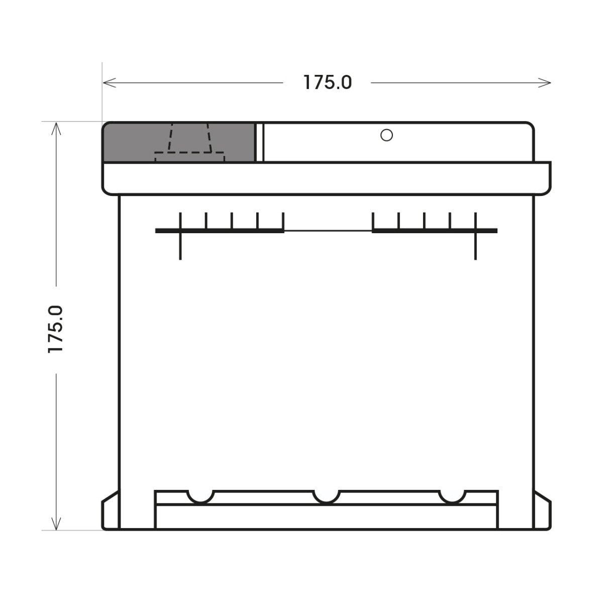 BIG Premium 55566 12V 55Ah 420A/EN Autobatterie