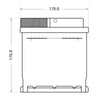 BIG Premium 57539 12V 75Ah 640A/EN Autobatterie