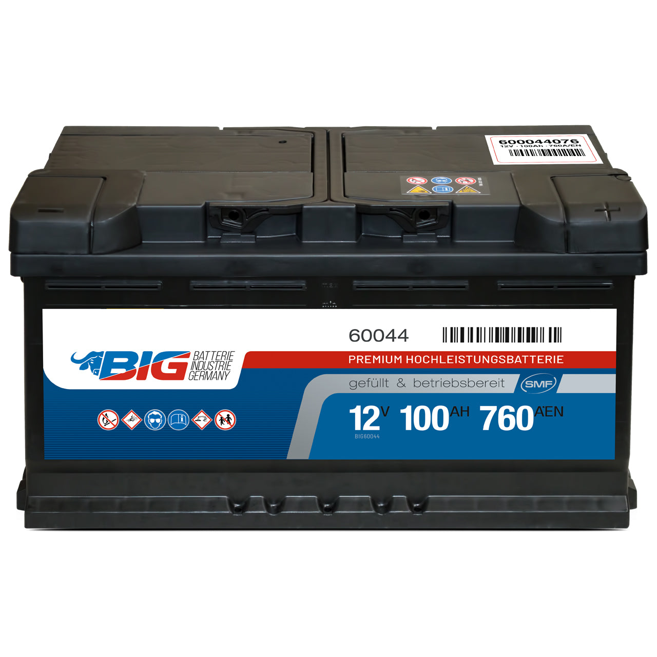 PKW Batterie BIG Premium 12V 100Ah Batterie 60044