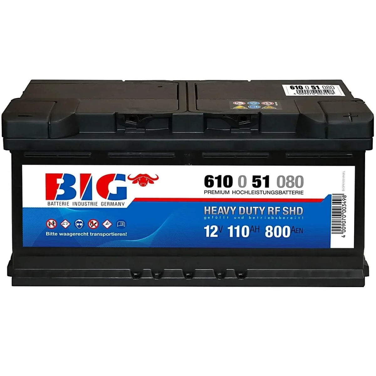 BIG Premium 61051 12V 110Ah 800A/EN Autobatterie