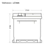 BIG Start-Stop EFB 12V 80Ah 800A/EN Autobatterie