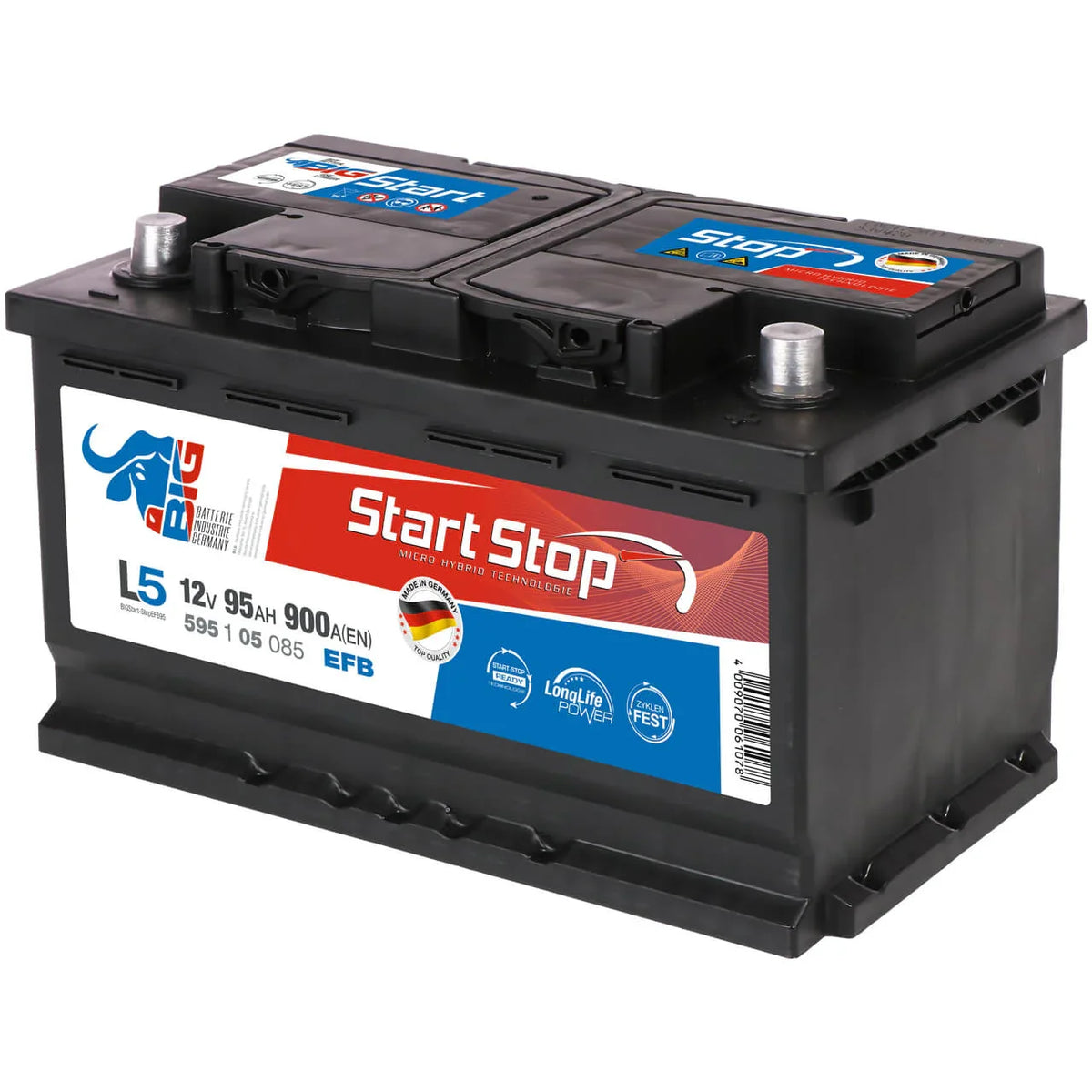 BIG Start-Stop EFB 12V 95Ah 900A/EN Autobatterie