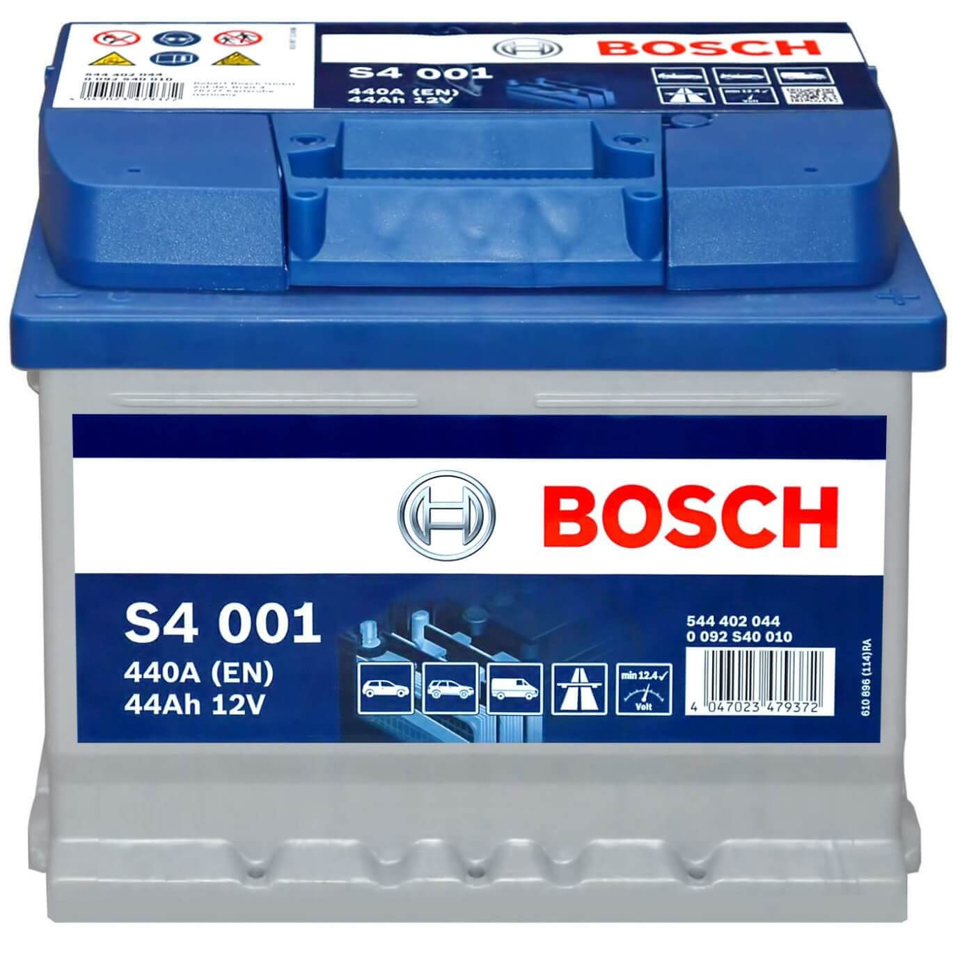 Autobatterie Bosch 12V 44Ah S4001 Batterie 0092S40010