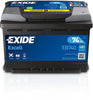 Autobatterie Exide Excell EB740 12V 74Ah Seite links