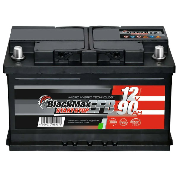BlackMax Start-Stop EFB 12V 90Ah 900A/EN Autobatterie