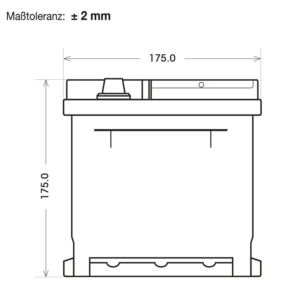 BlackMax Start-Stop EFB 12V 90Ah 900A/EN Autobatterie