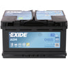 Exide Start-Stop EK820 AGM 12V 82Ah 800A/EN ersetzt Exide EK800 Autobatterie