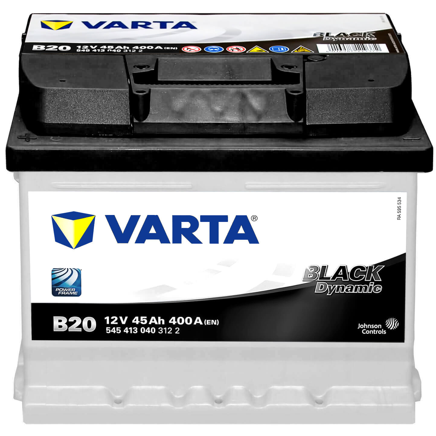 5454130403122 VARTA B20 BLACK dynamic B20 Batterie 12V 45Ah 400A