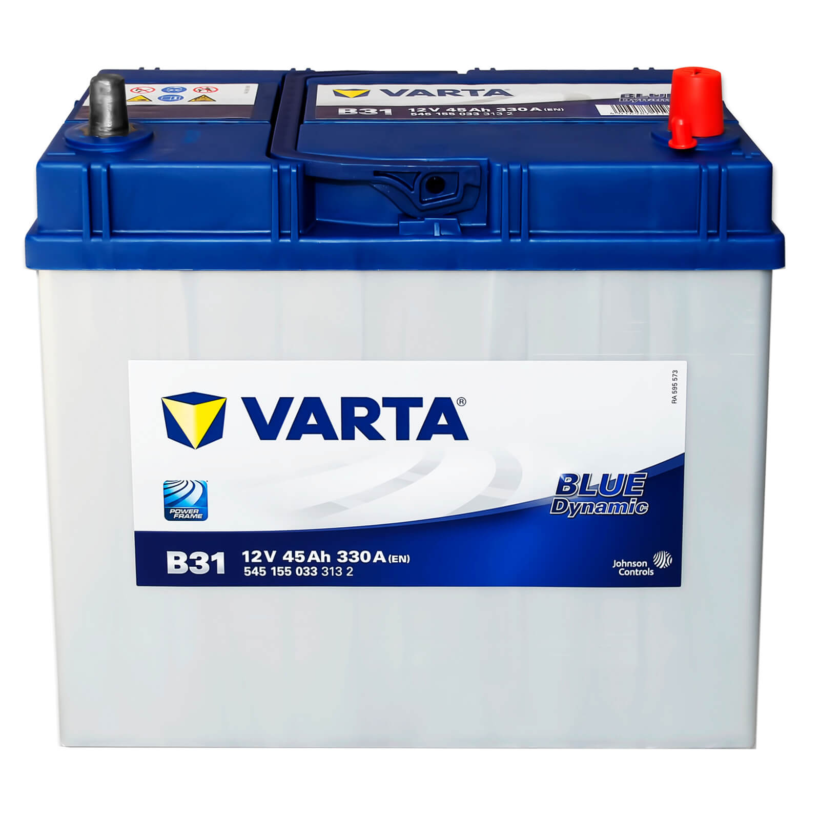 VARTA Starterbatterie Blue Dynamic 45Ah 330A B32 + 10g Pol-Fett  5451560333132 günstig online kaufen