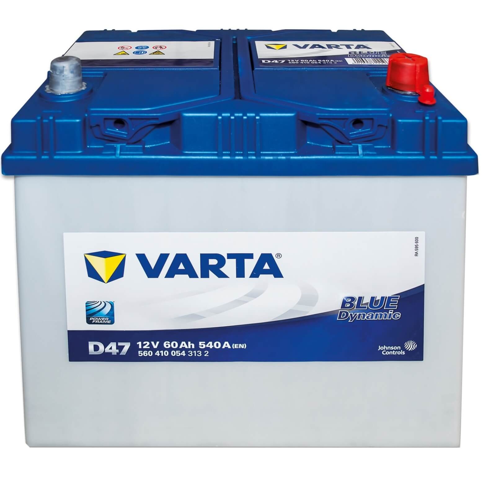 Varta Blue Dynamic Autobatterie 12V 60Ah 60 Ah 560409 D 59 / PKW