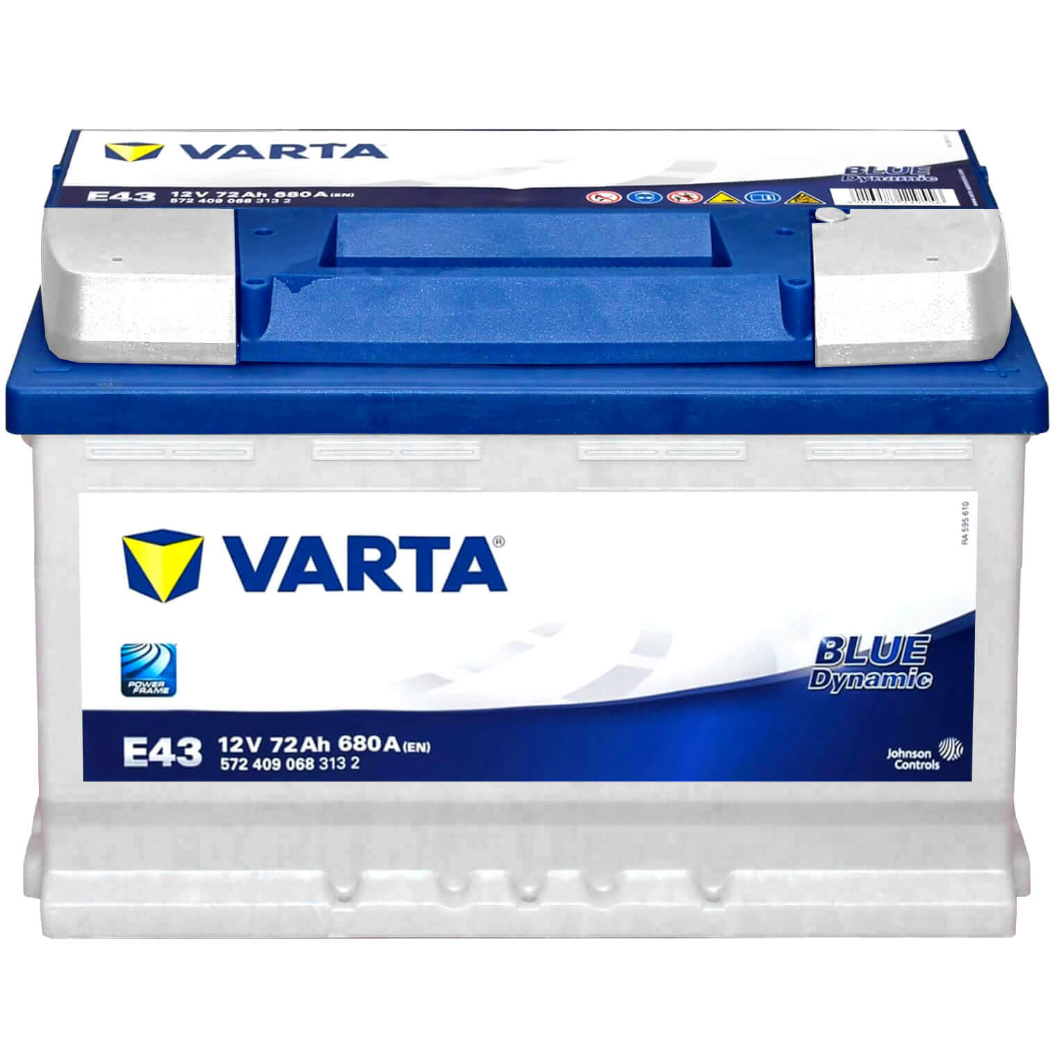 Akumulator VARTA BLUE E43 72AH 680A P+ - Akumulatorex