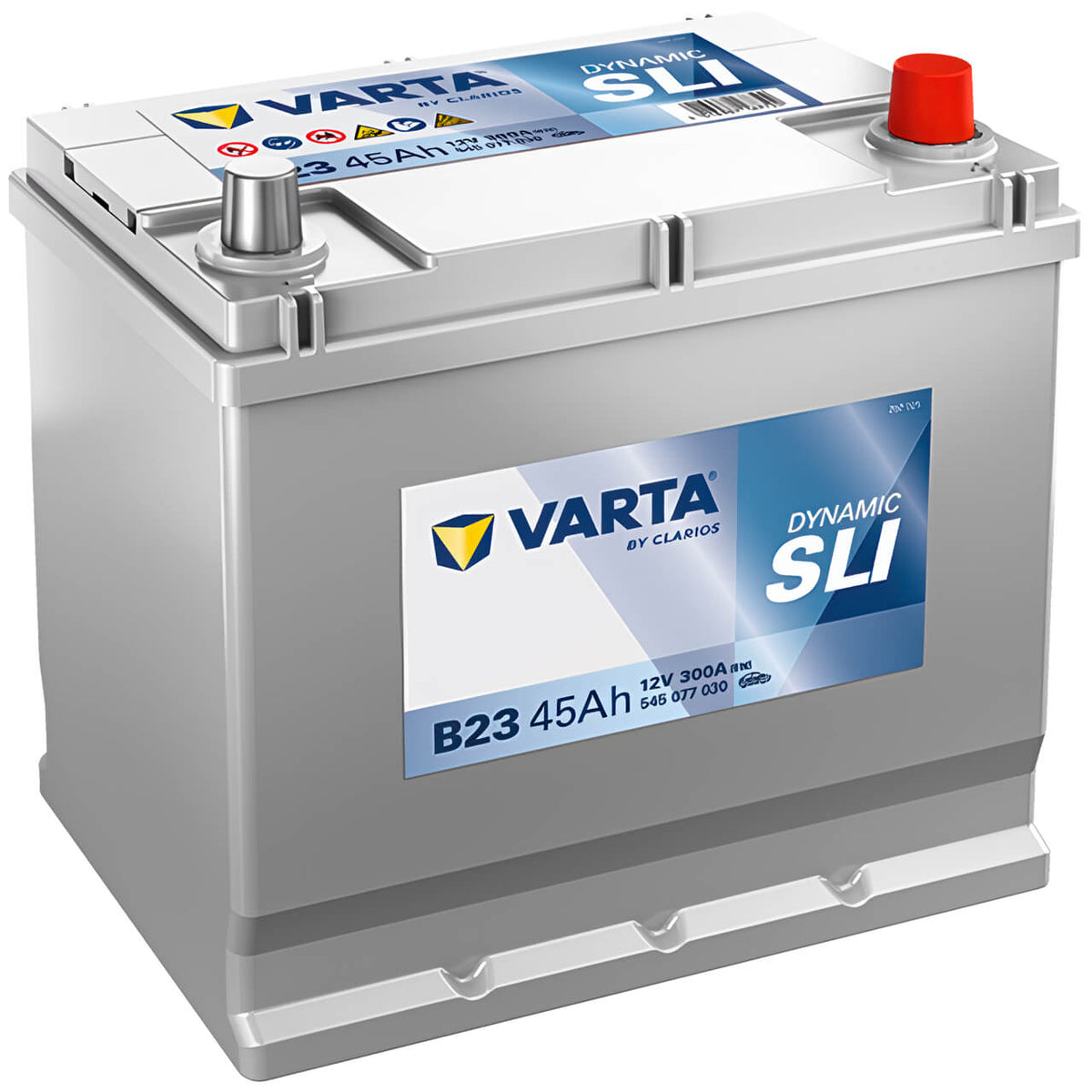 Autobatterie Varta Dynamic SLI B23 12V 45Ah 5450770303122 Seite links