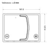 Bordnetzbatterie SilverMax EV A40-03 12V 40Ah technische Zeichnung oben