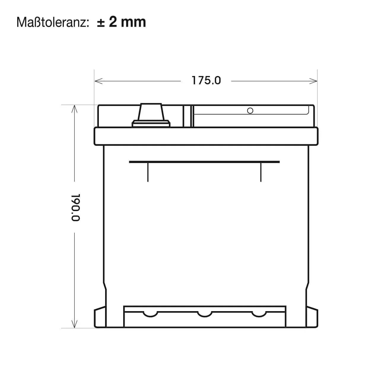 SilverMax EV EFB 12V 60Ah 640A/EN Bordnetzbatterie