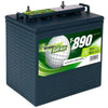 Golf Cart und Utility Vehicle Batterie GreenMax T-890 (GC8) 8V 190Ah Seite links