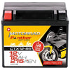 Motorradbatterie Panther GEL CTX12-BS 51012 12V 12Ah Front