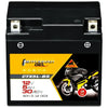 Motorradbatterie Panther GEL CTX5L-BS 50412 12V 5Ah Front