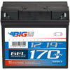 BIG 51913 GEL 12V 19Ah 170A/EN Motorradbatterie
