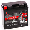 Motorradbatterie BlackMax Motorsport GEL YT14B-4 51422 12V 12Ah Seite links