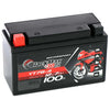 Motorradbatterie BlackMax Motorsport GEL YT7B-4 50715 12V 7Ah Seite links