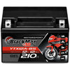 Motorradbatterie BlackMax Motorsport GEL YTX12A-BS 51013 12V 12Ah Front