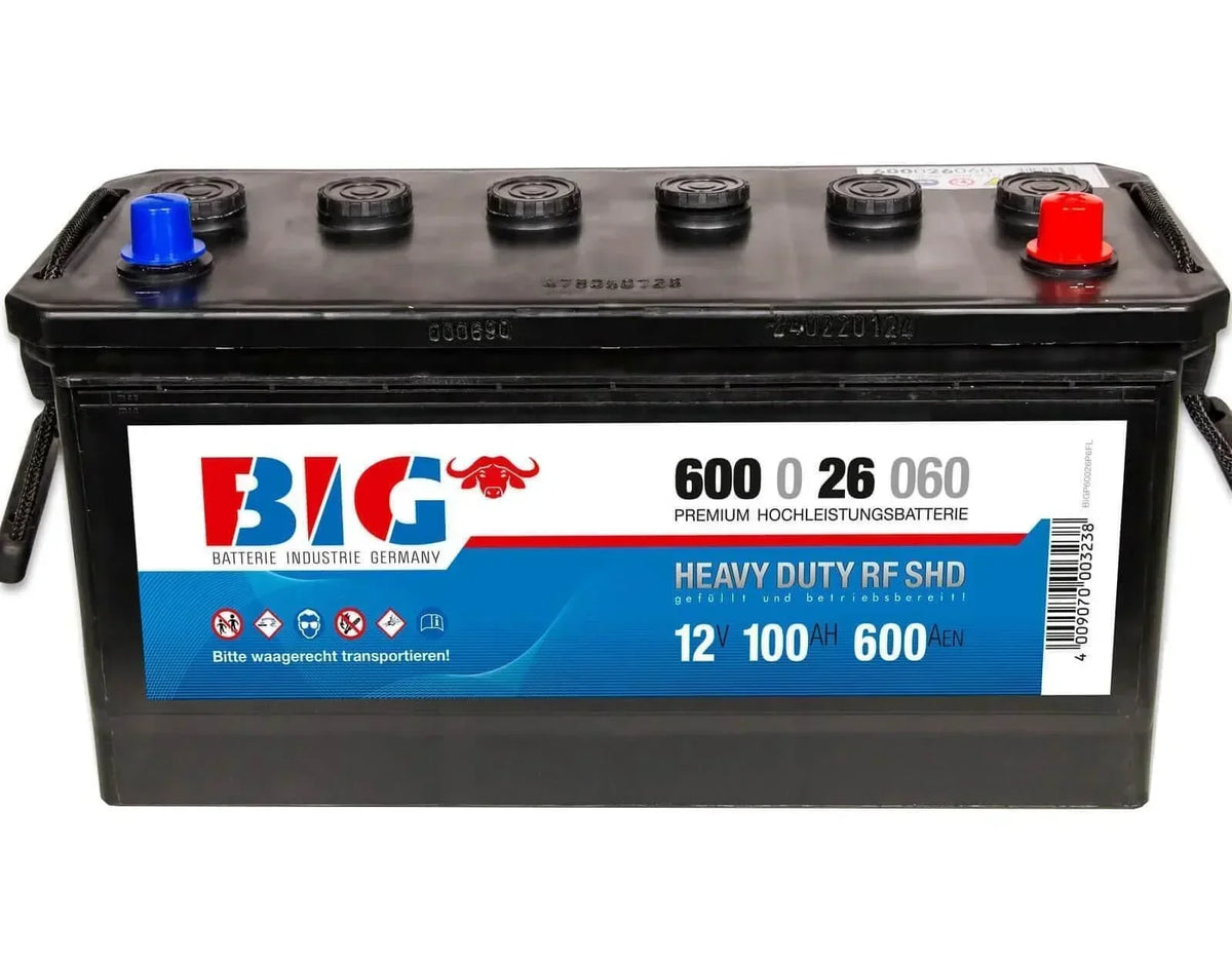 BIG Premium 60026 12V 100Ah 600A/EN LKW Batterie