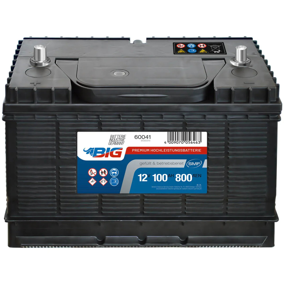 BIG Premium 60041 12V 100Ah 800A/EN LKW Batterie