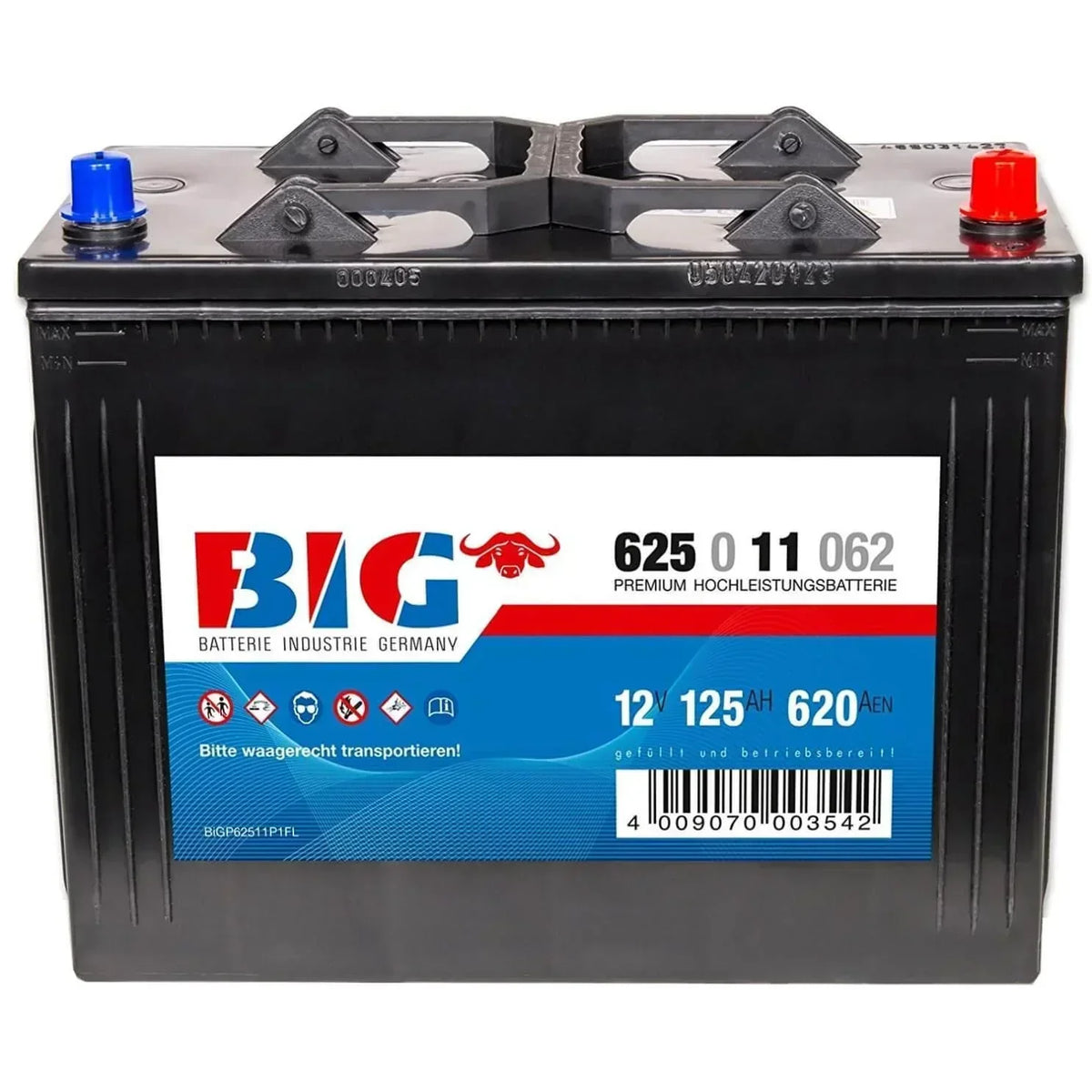 BIG Premium 62511 12V 125Ah 620A/EN LKW Batterie