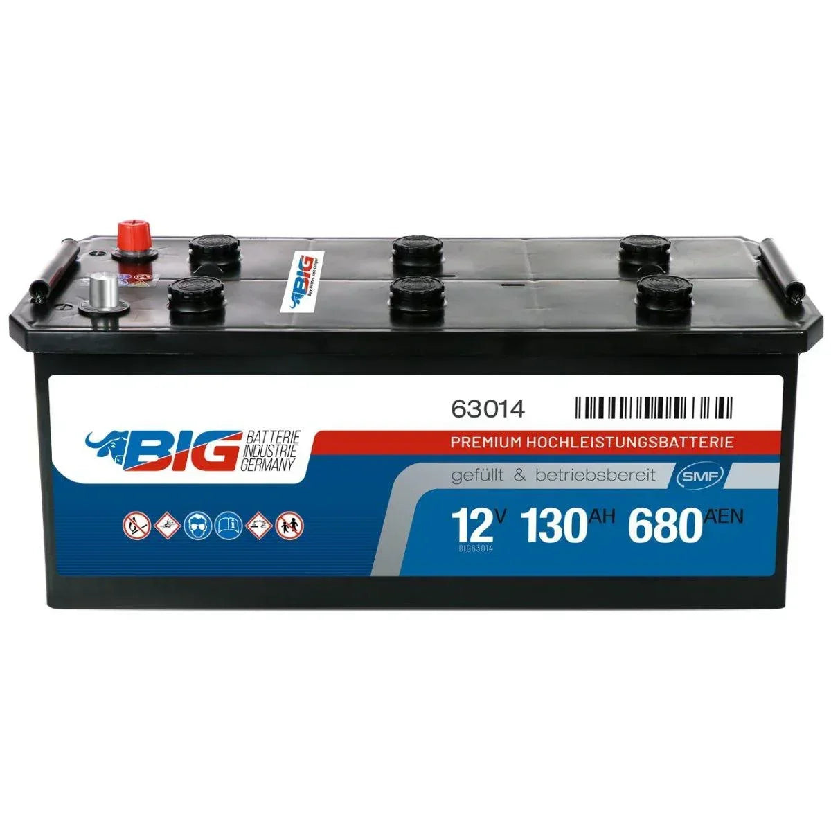 BIG Premium 63014 12V 130Ah 680A/EN LKW Batterie
