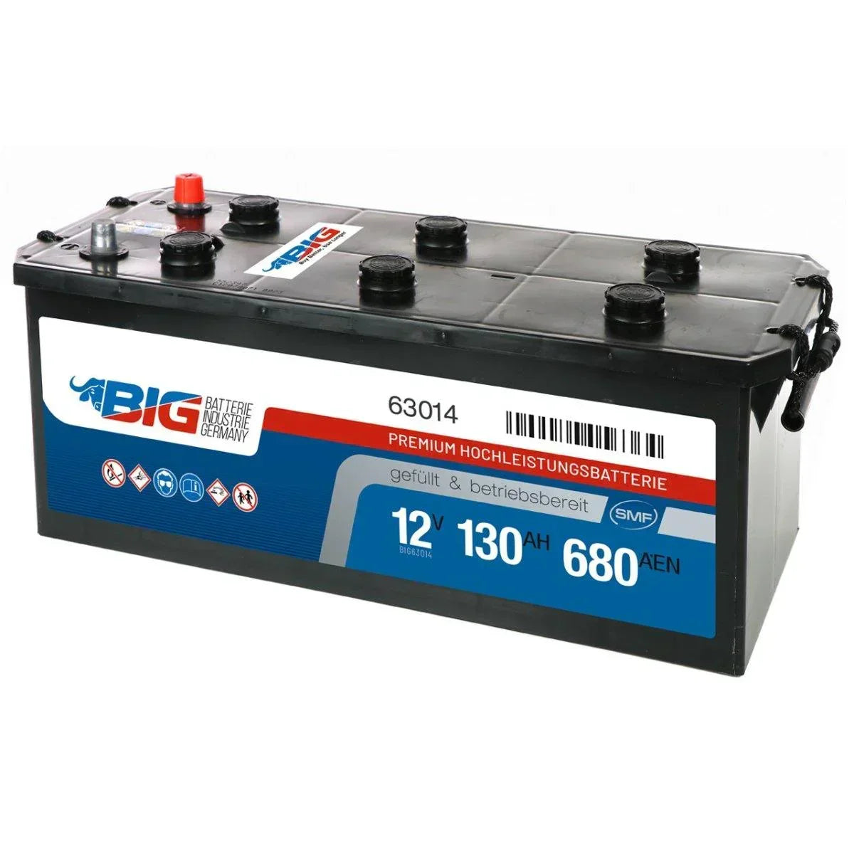 BIG Premium 63014 12V 130Ah 680A/EN LKW Batterie