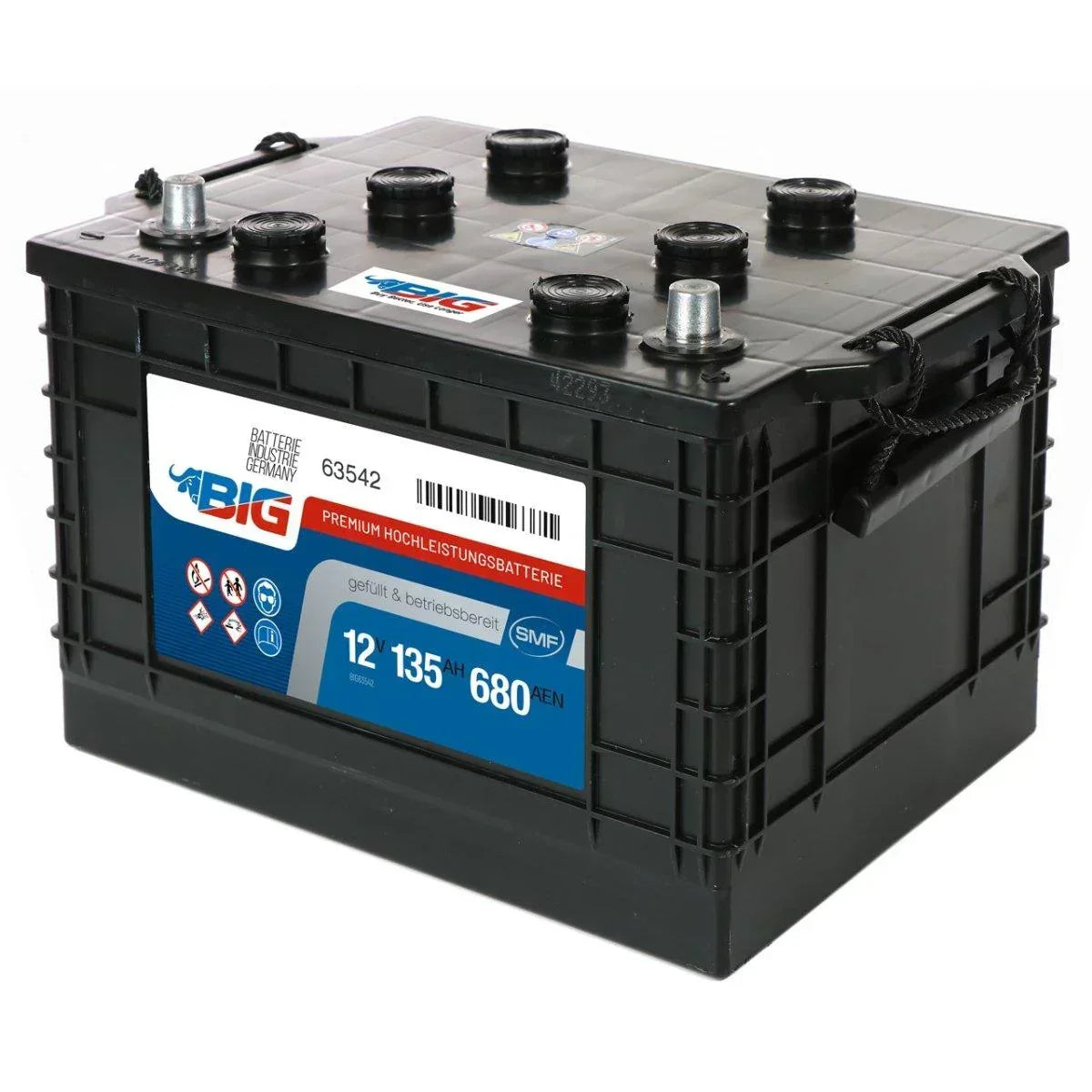 BIG Premium 63542 12V 135Ah 680A/EN LKW Batterie