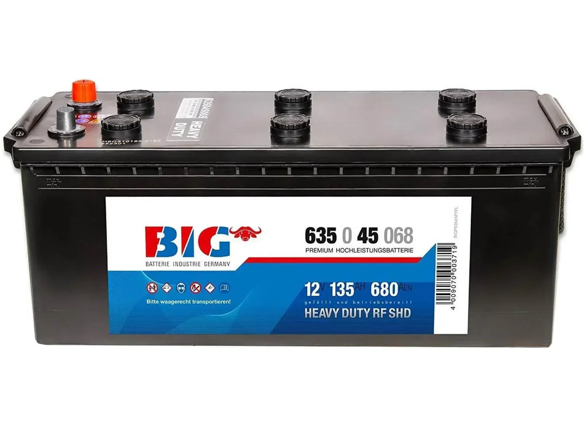 BIG Premium 63545 12V 135Ah 680A/EN LKW Batterie