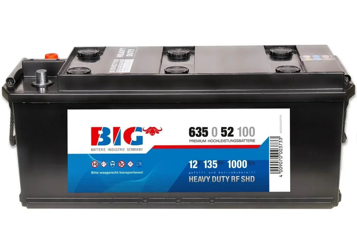 BIG Premium 63552 12V 135Ah 1000A/EN LKW Batterie
