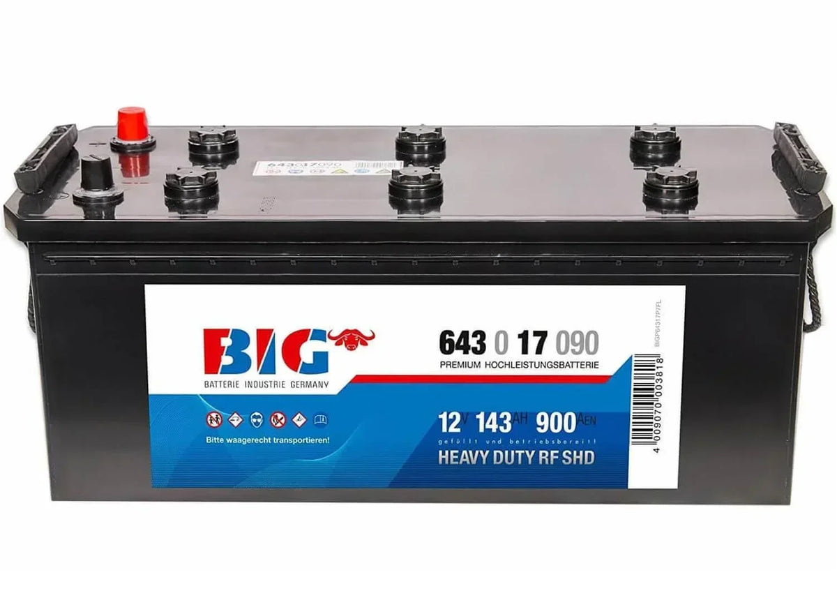 BIG Premium 64317 12V 143Ah 900A/EN LKW Batterie