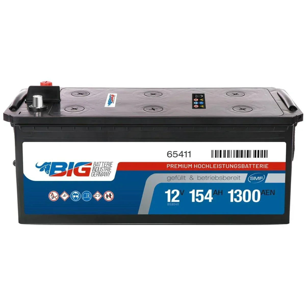 BIG Premium 65411 12V 154Ah 1300A/EN LKW Batterie
