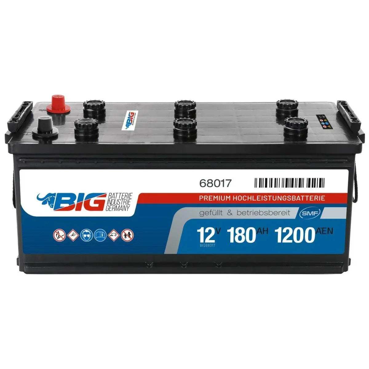 BIG Premium 68017 12V 180Ah 1200A/EN LKW Batterie