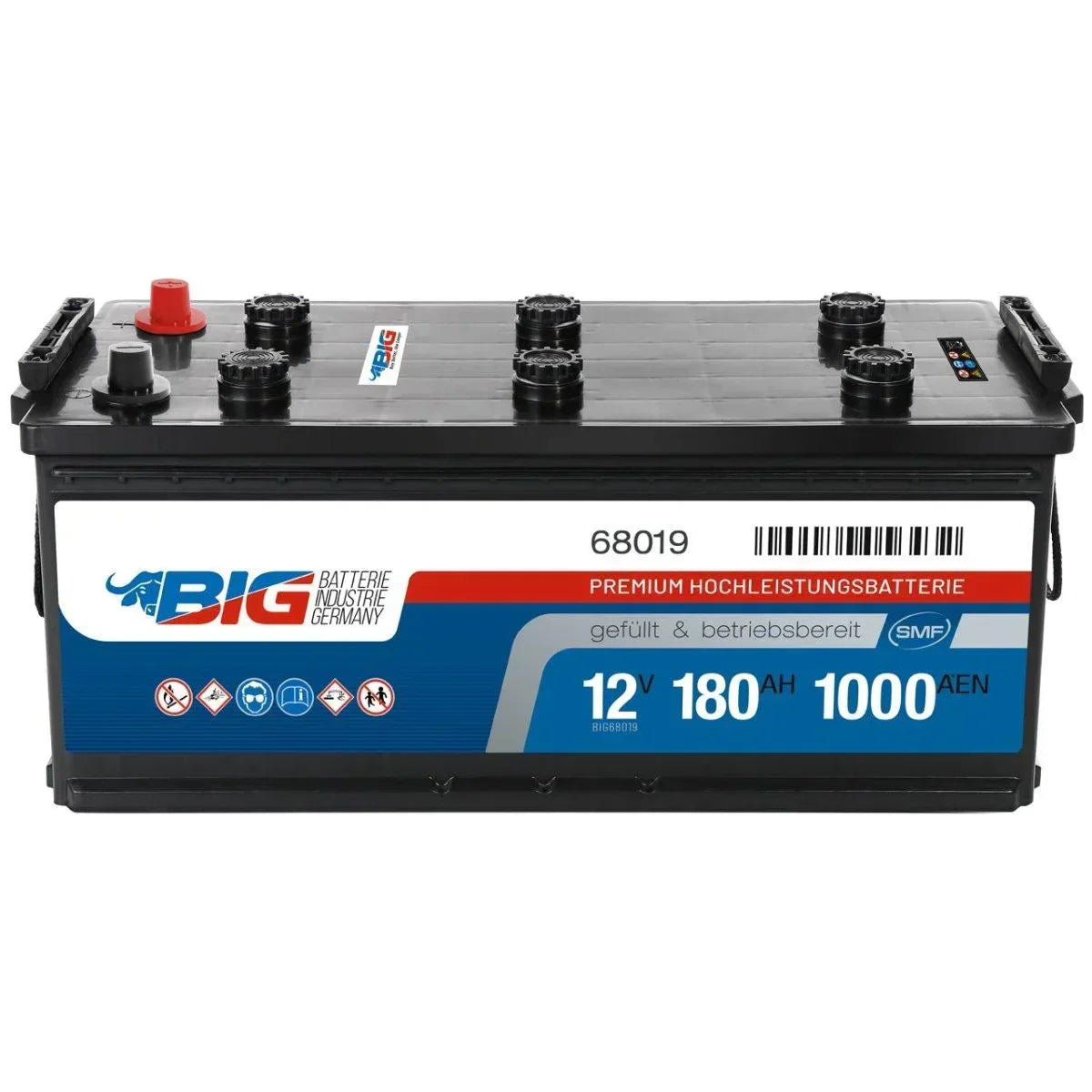BIG Premium 68019 12V 180Ah 1000A/EN LKW Batterie