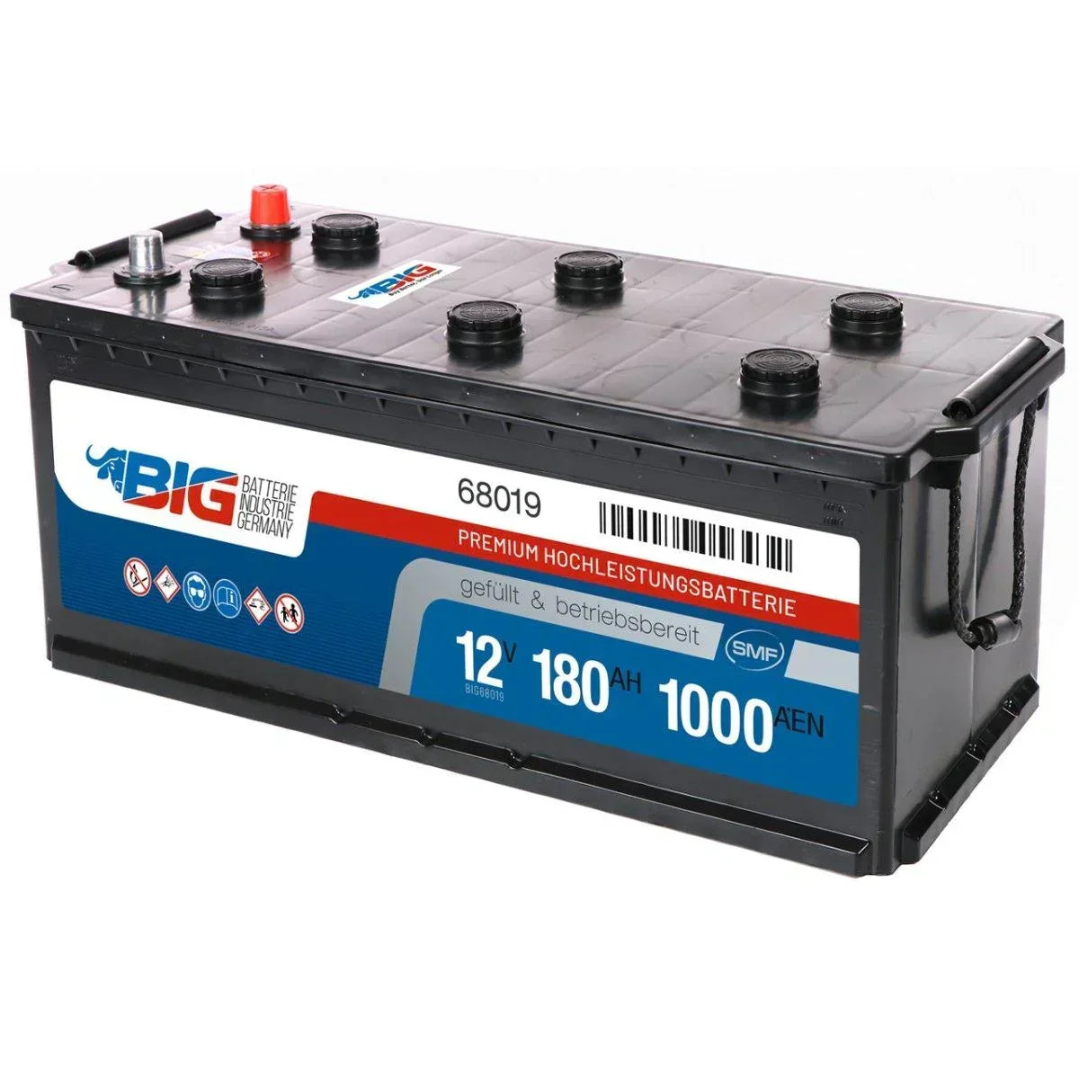BIG Premium 68019 12V 180Ah 1000A/EN LKW Batterie