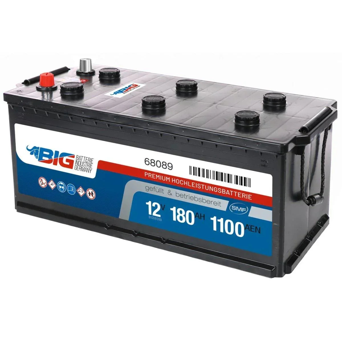 BIG Premium 68089 12V 180Ah 1100A/EN LKW Batterie