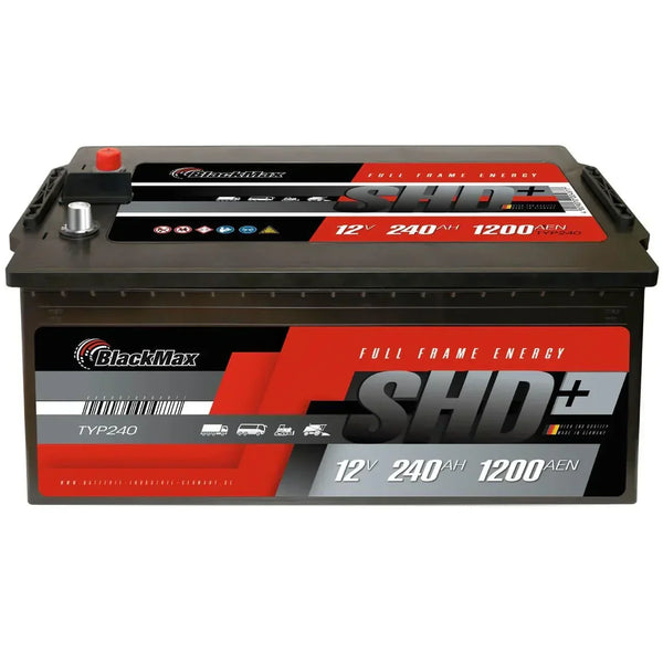 BlackMax SHD 240 12V 240Ah 1200A/EN LKW Batterie