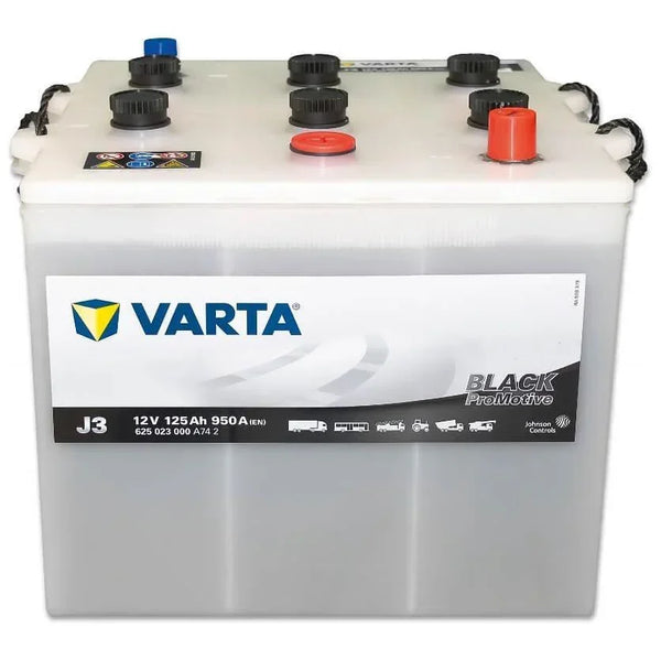 Varta J3 Promotive Black 12V 125Ah 950A/EN LKW Batterie