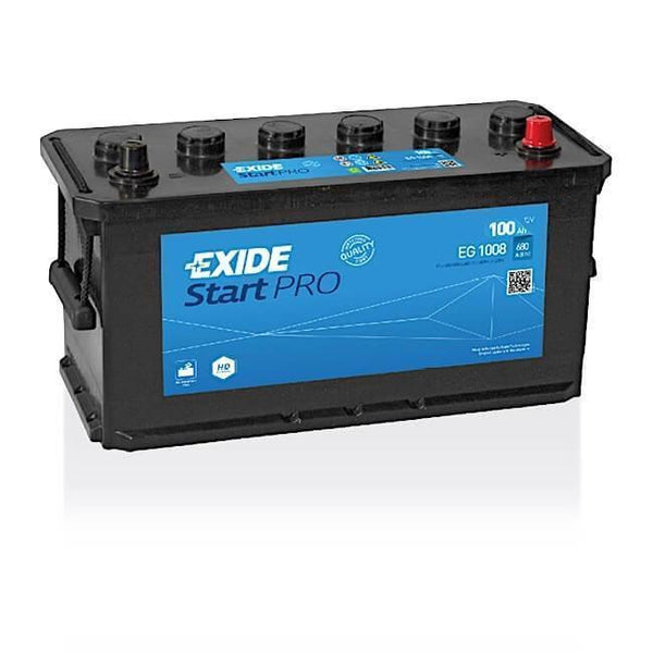 Exide StartPro EG1008 12V 100Ah 680A/EN LKW Batterie
