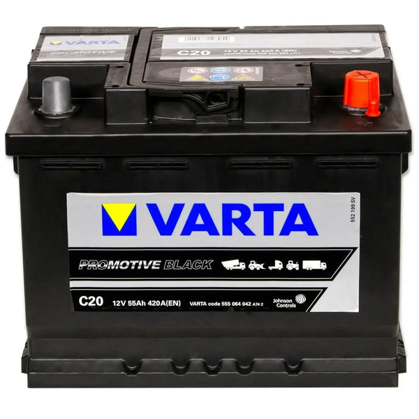 Varta C20 Promotive Black 12V 55Ah 420A/EN LKW Batterie
