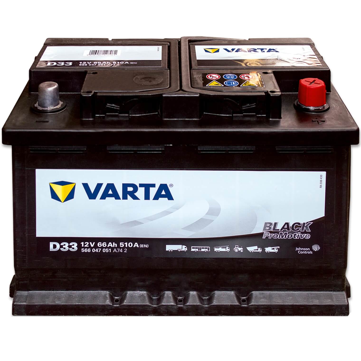 Batterie de voiture 12V 180Ah 1000A VARTA Promotive SHD - Torin