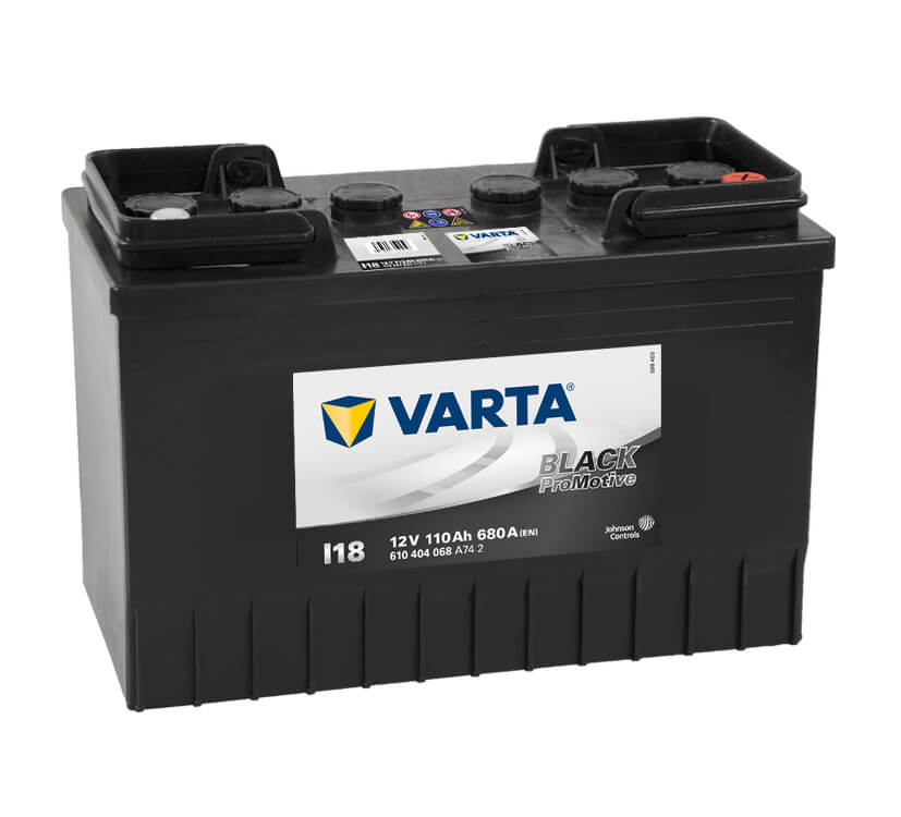 Varta I18 Promotive Black 12V 110Ah 680A/EN
