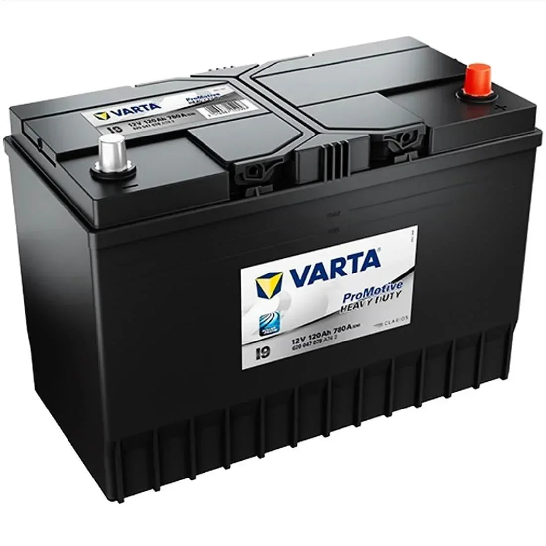 Nutzfahrzeugbatterie Varta Promotive Heavy Duty I9 12V 120Ah 620047078A742 Seite links
